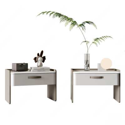 现代床头柜3D模型下载